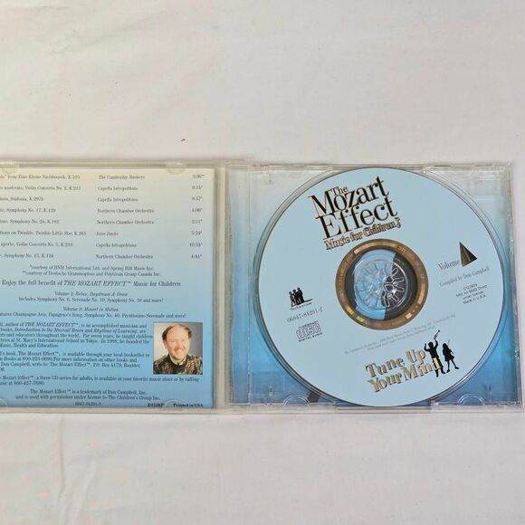Mozart Effect Music for Children Vol. 1 CD - Picture 2 of 3